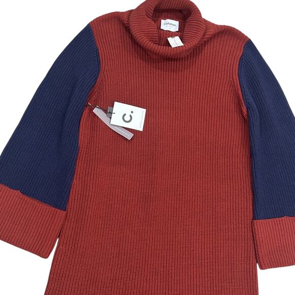 NWT Anthropologie Callahan Duffy Colorblock Sweater Dress - Picture 5 of 7